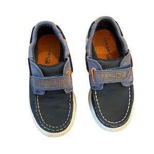 Sperry Top Sider Boat Shoes Cupsole Blue Boys Size 9